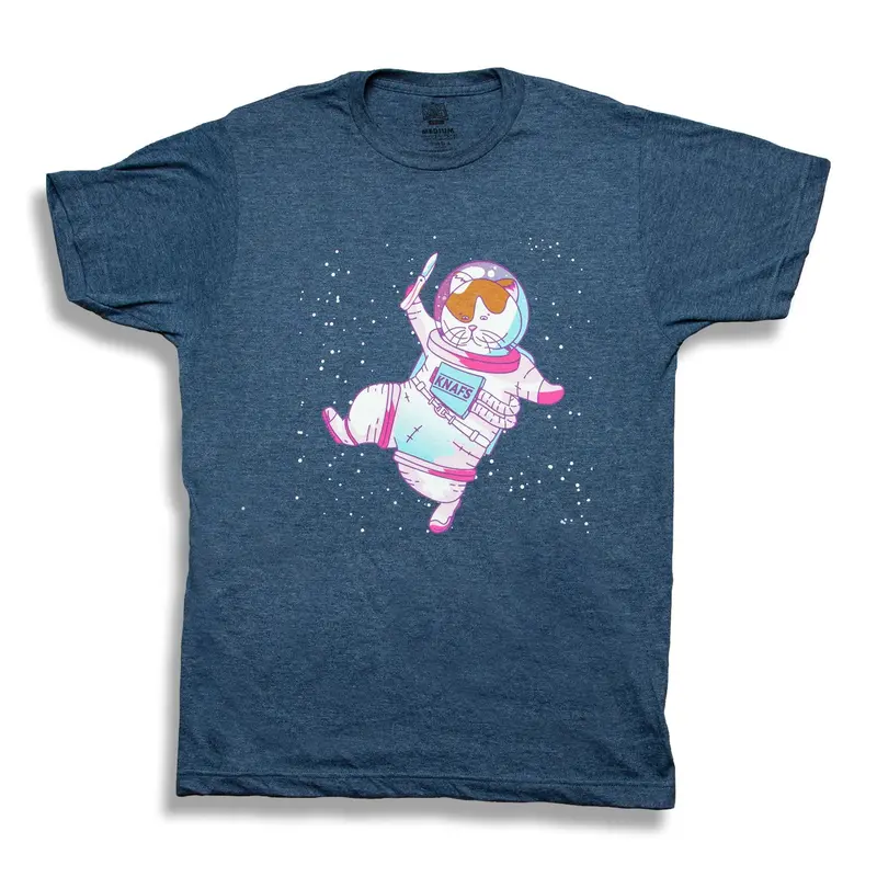 Gary The Space Kitty Graphic T-Shirt – Fun Sci-Fi Apparel 1