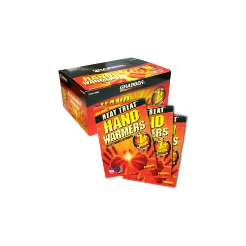 Grabber Single-Use Hand Warmers – Air-Activated Heat Packs 1