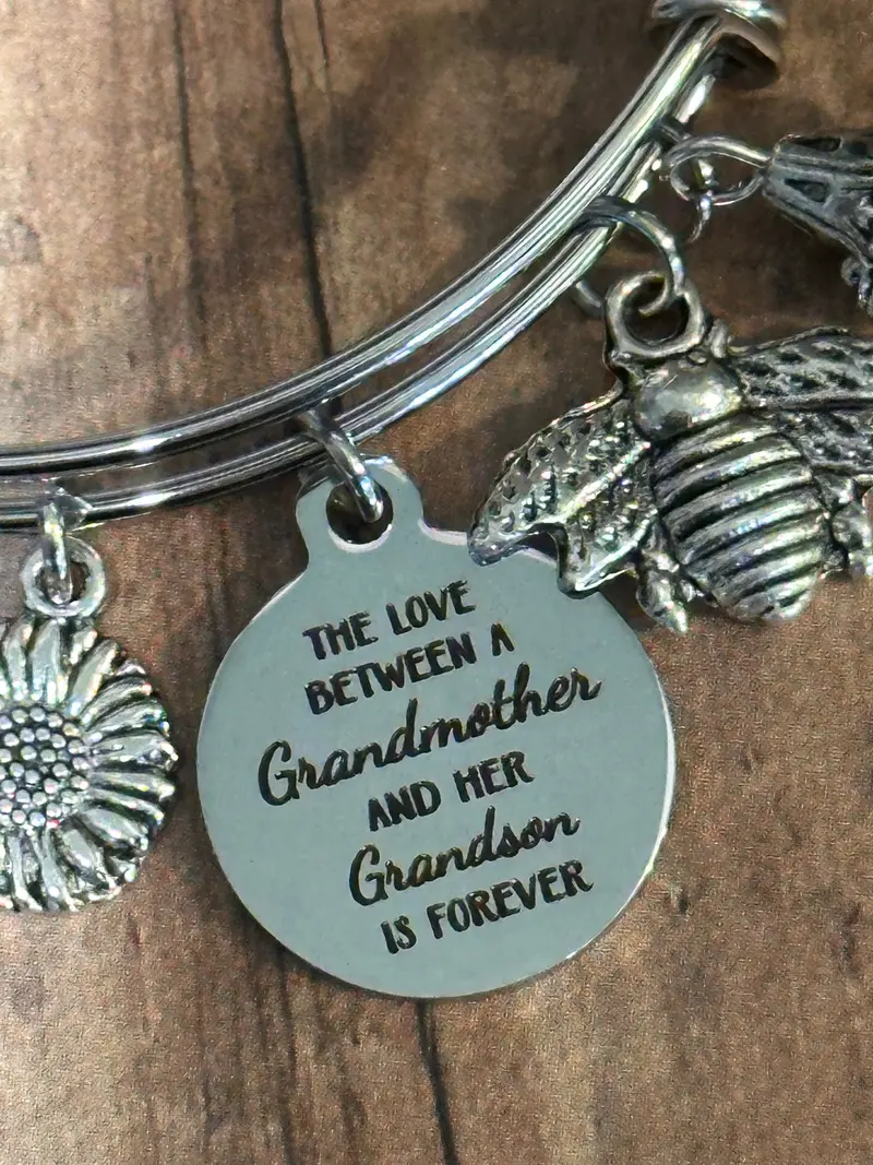 Grandmother And Grandson Love Charm – Intergenerational Bond Token 1