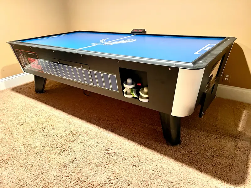 Great American Face Off 8-Foot Home Power Air Table Hockey Game 1