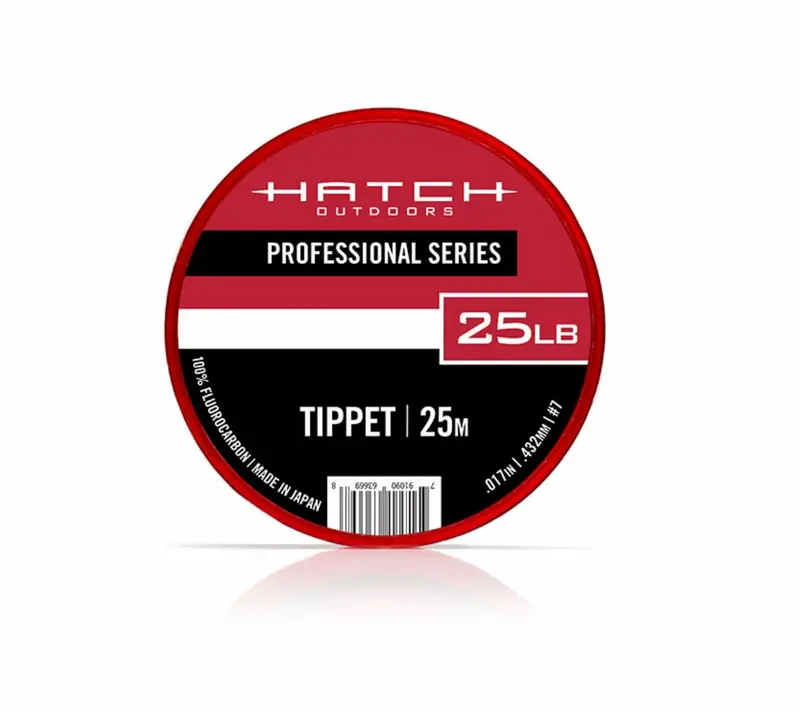Hatch Professional Fluorocarbon Tippet – 25-Meter Spool 4