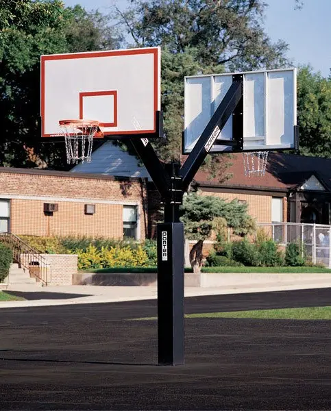 Heavy-Duty Outdoor Basketball Hoop System – 72" X 42" Backboard 1
