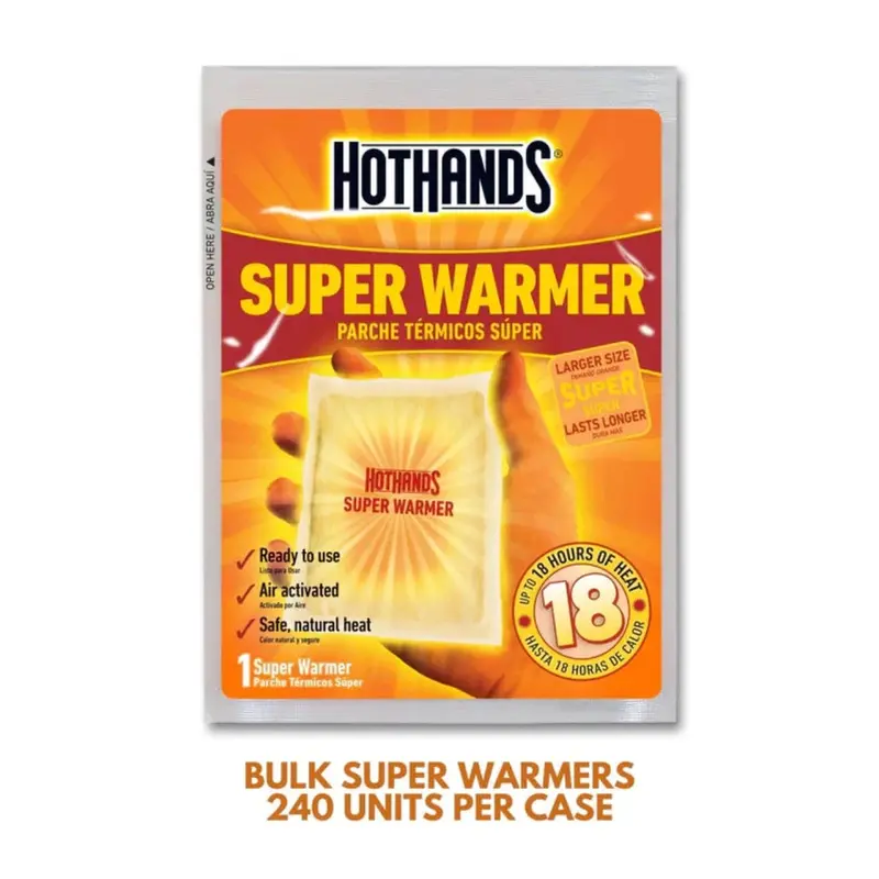 Hothands Super Warmers – Long-Lasting Hand & Body Heat Packs 1