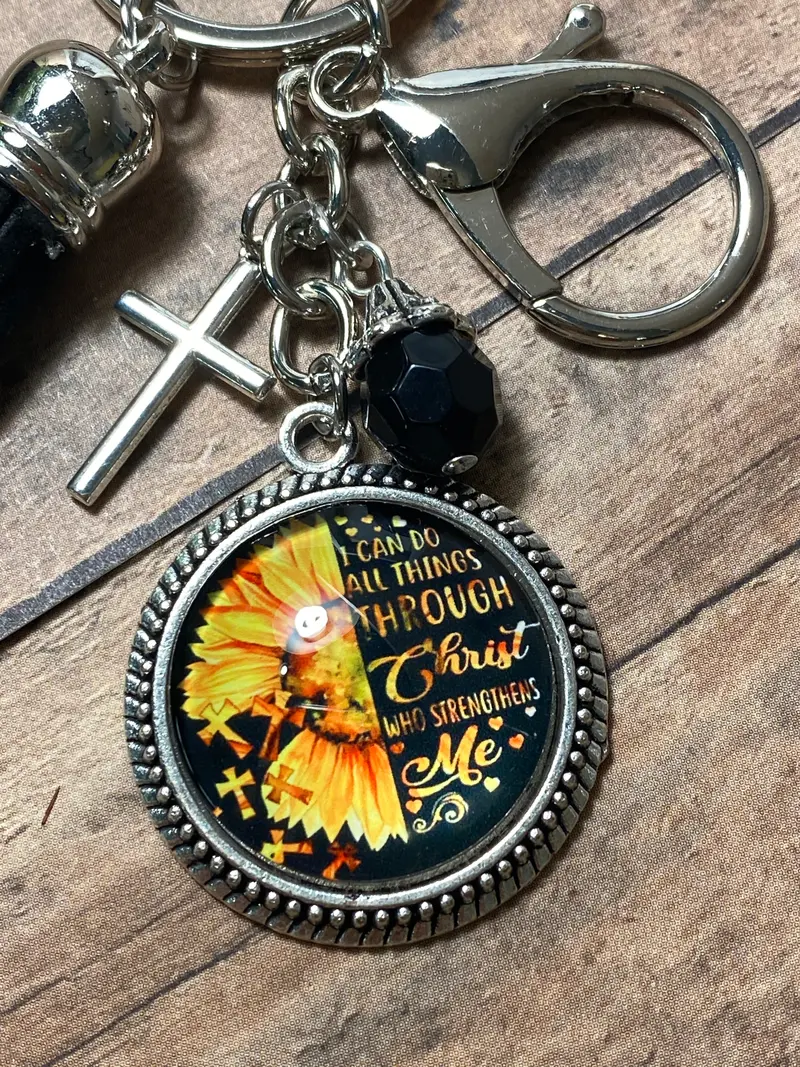 'I Can Do All Things' Faith-Based Keychain – Style K000-31 1