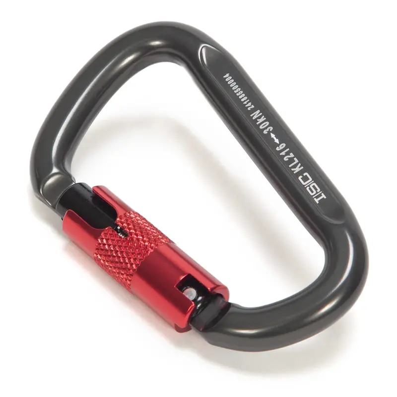 Isc Offset D-Shaped Carabiner – Strength-Optimized Profile 1