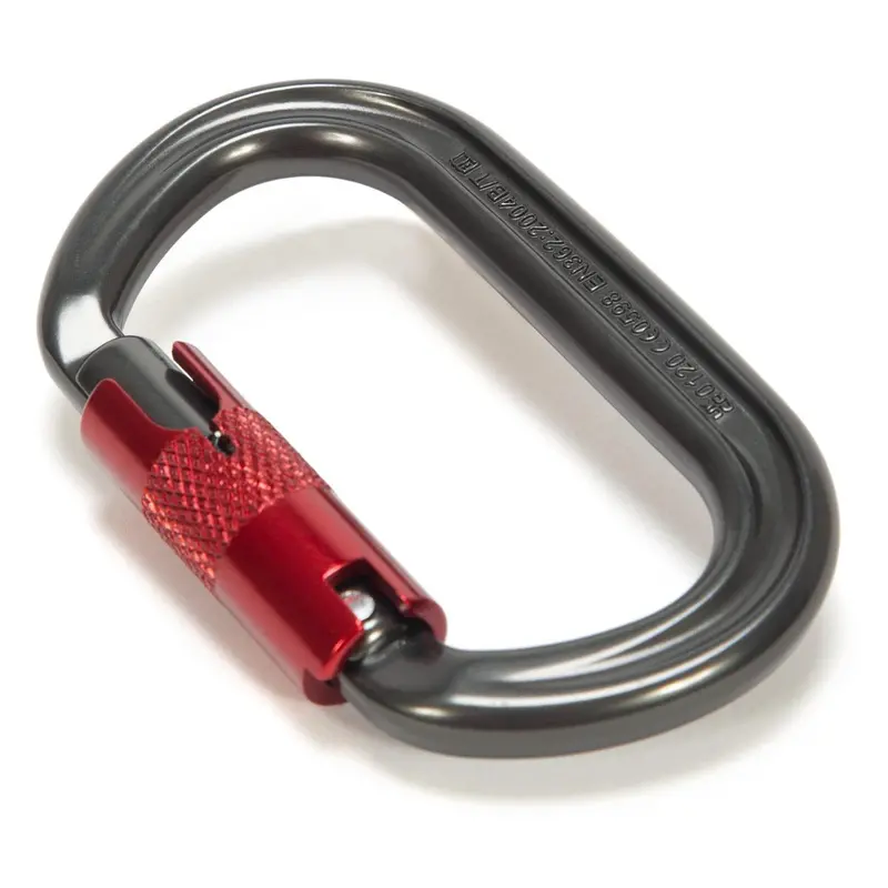 Isc Offset Oval Carabiner – Enhanced Gate Opening And Rope Clearance 1