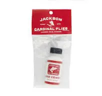 Jackson Cardinal Water-Based Fly Tying Head Cement 1
