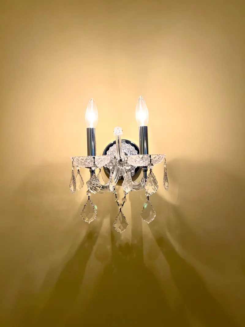 James R Moder Maria Teresa Wall Sconce – Swarovski Crystal Accent Light (Three Available) 1