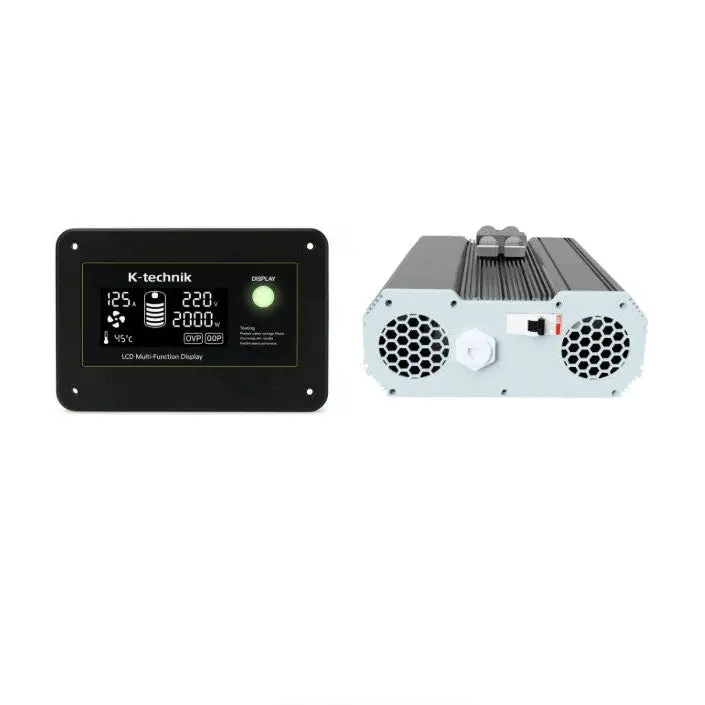 K-Technik 2500W Pure Sine Wave Inverter Kit – Camper Electrical Conversion System 1