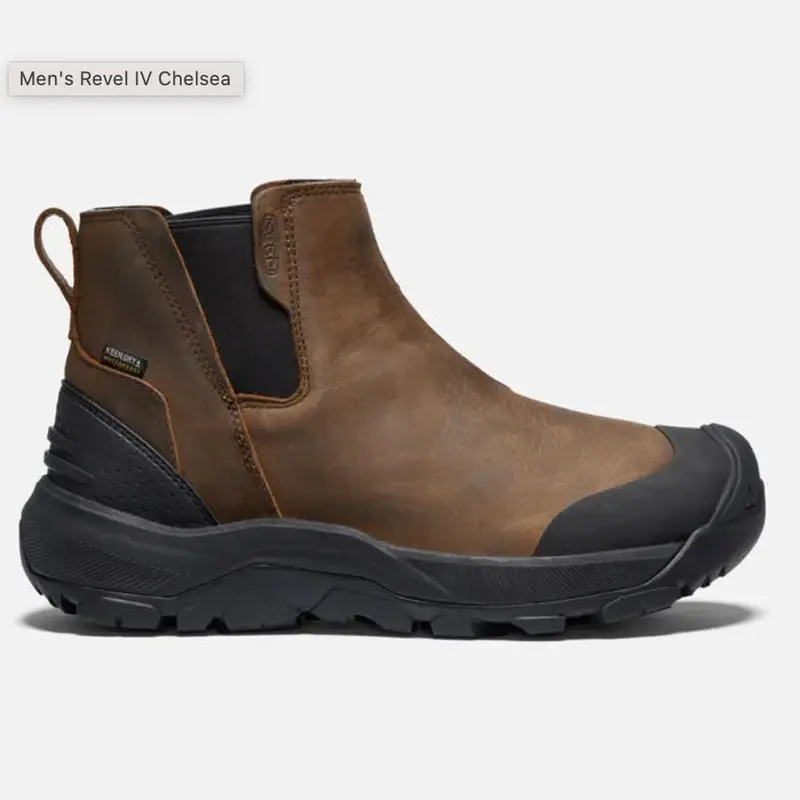 Keen Men'S Revel Iv Chelsea Boot – Waterproof Leather Ankle Boot (Style 1025559) 1