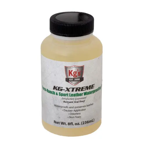 Kg’S Extreme Leather Waterproofing & Conditioning Oil – 8 Oz Farm-Ranch Formula 1