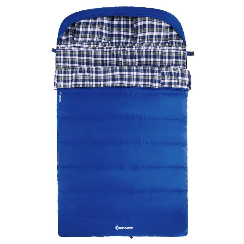 Kingcamp Comfort 280D Hooded Rectangular Sleep System 1