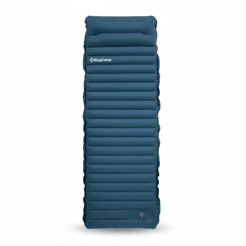 Kingcamp Deluxe 10.1-Inch Inflatable Mattress With Integrated Foot Pump 1