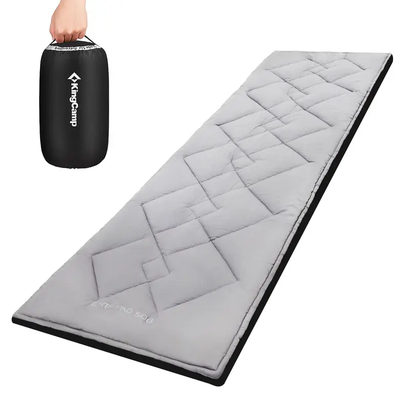 Kingcamp Extra-Thick Cotton Camping Sleeping Pad – All-Season Comfort 1