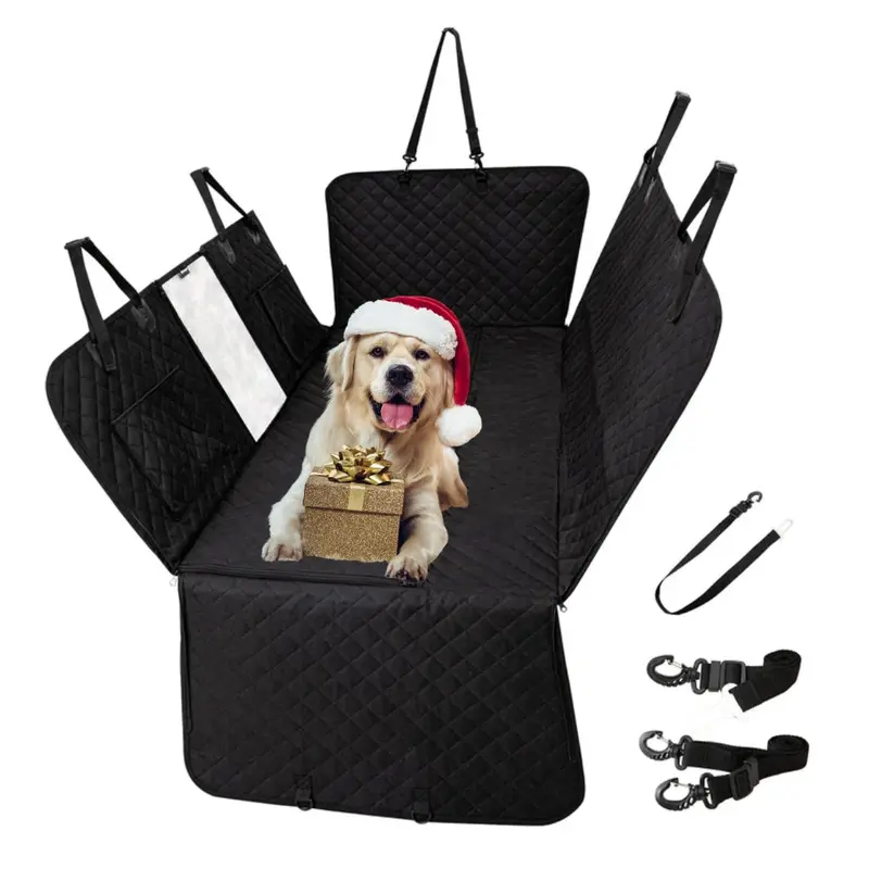 Kingcamp Hard-Bottom Dog Car Seat Cover – Dual-Layer Protective Liner (Bogo) 1