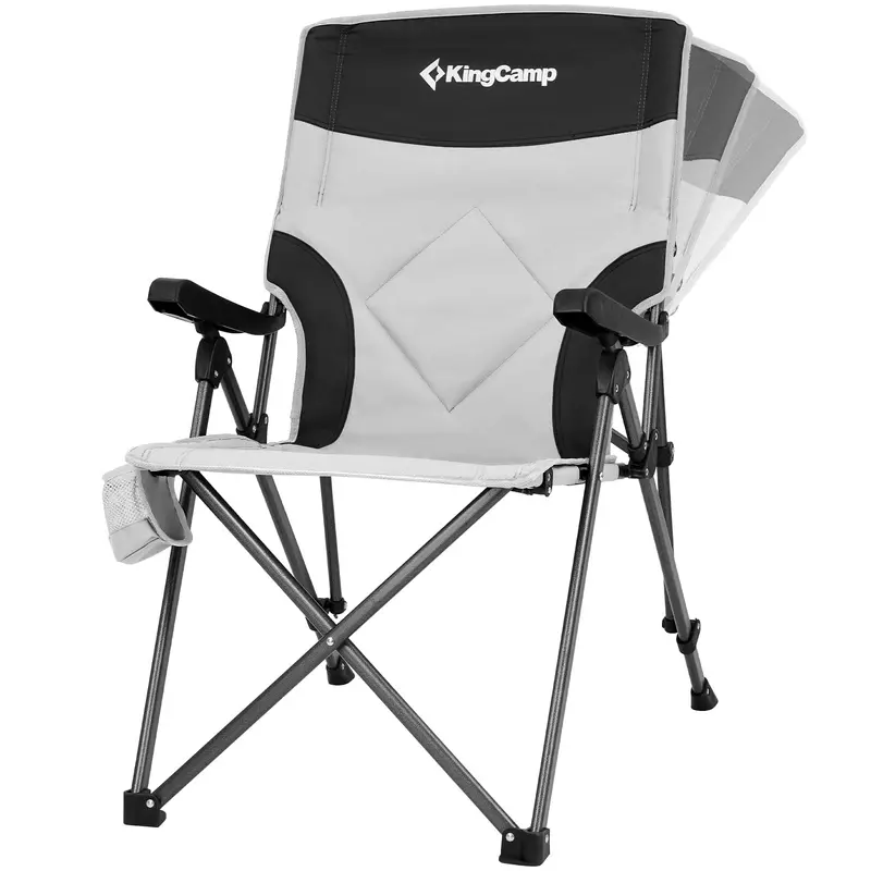 Kingcamp Heavy-Duty Adjustable High-Back Camping Chair – Rugged Outdoor Seating 1