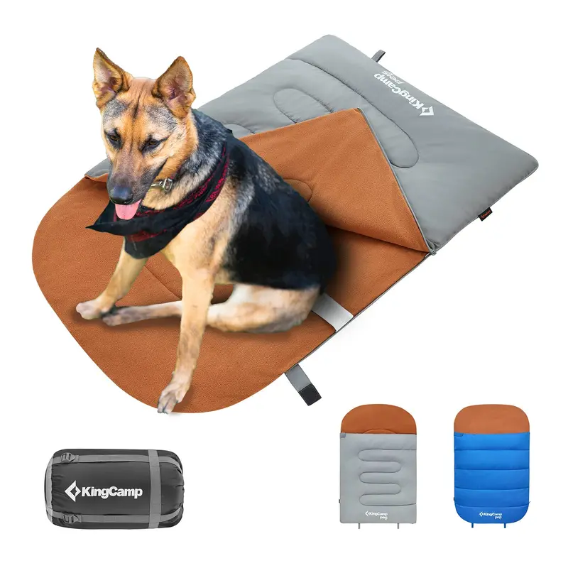 Kingcamp Moon Pillar Pet Sleeping Bag – Insulated, Hooded Dog Bed For Cool Nights 1