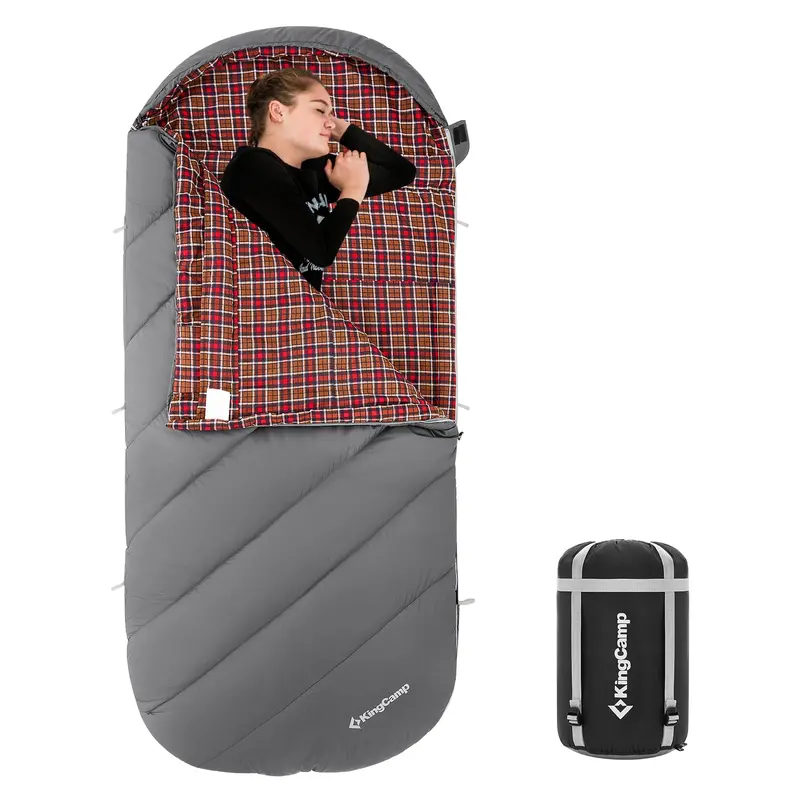 Kingcamp Plus-Size 3–4 Season Sleeping Bag – All-Weather Insulated Mummy Bag 5