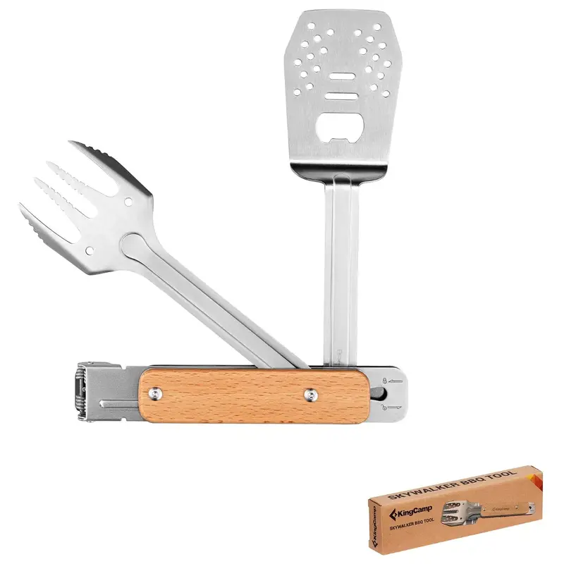 Kingcamp Skywalker Premium Stainless Steel Bbq Grill Tool Set 1