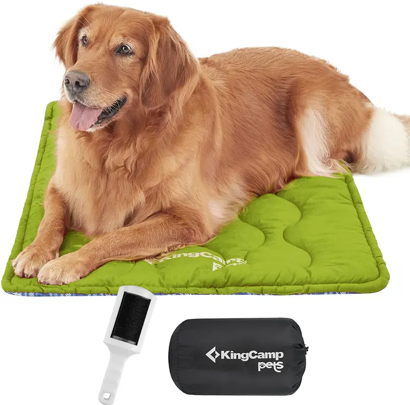 Kingcamp Washable Dog Mat – Non-Slip, Portable Pet Pad For Campsites & Cars 2