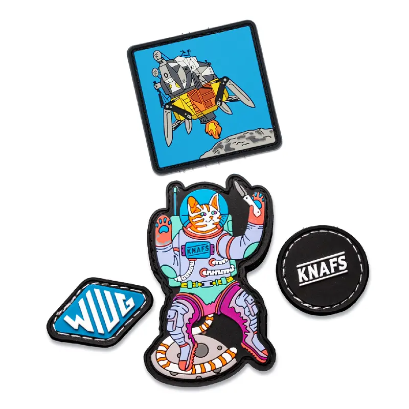Knafs 4-Patch Collection – Embroidered Edc Accessories Pack 1