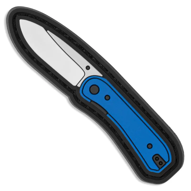 Knafs Embroidered Patch – Lander 1 Knife Silhouette Design 1