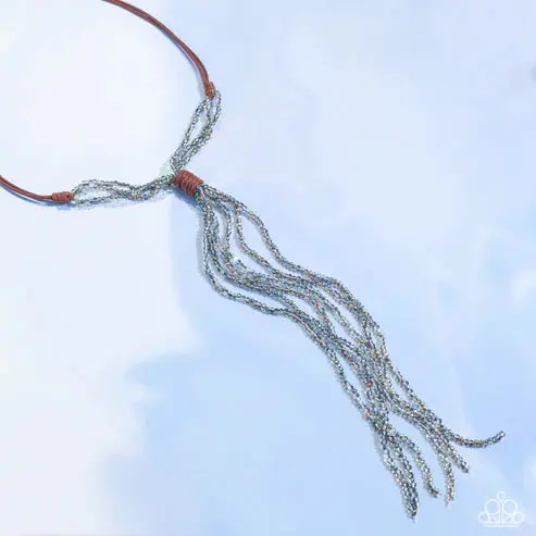 Knotted Karma Brown Leather Wrap 1