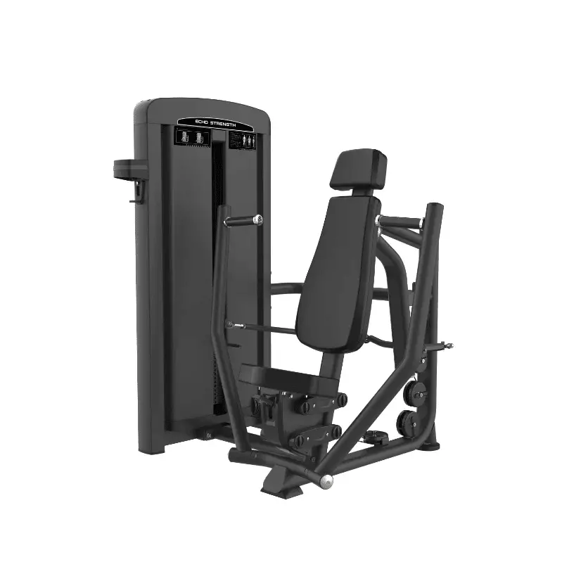 Kodiak Echo Seated Chest Press Machine – Plate-Loaded Commercial 34008 1