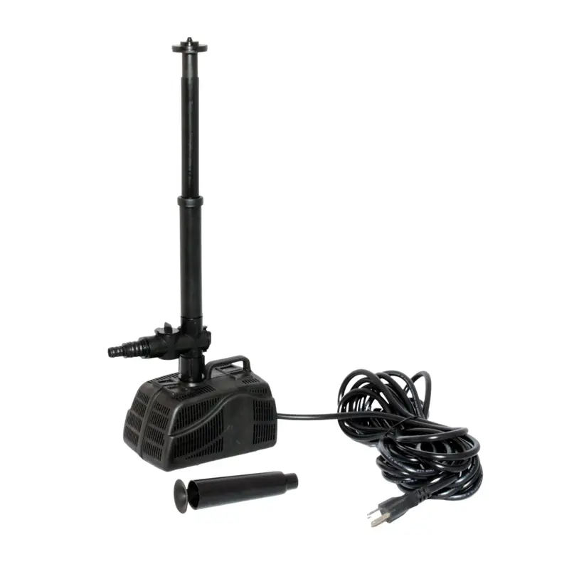 Koolscapes 340 Gph Filter-Free Submersible Pond Pump – Includes Water Bell & Double Daisy Nozzles, Ideal For Garden Fountains, Koi Ponds, Hydroponics, And Aquaponics Systems 1
