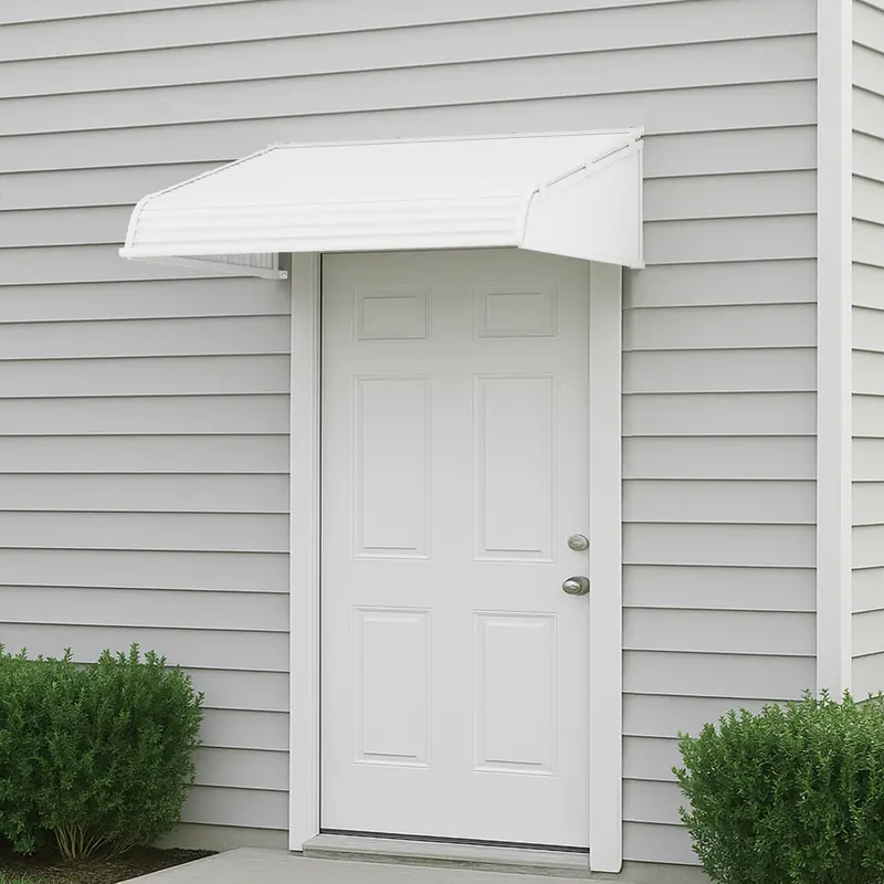 Kozyard Aluminum Awnings For Doors & Windows – Pvc-Covered Dual-Side Panel System For Rain, Snow, And Sun Protection 1