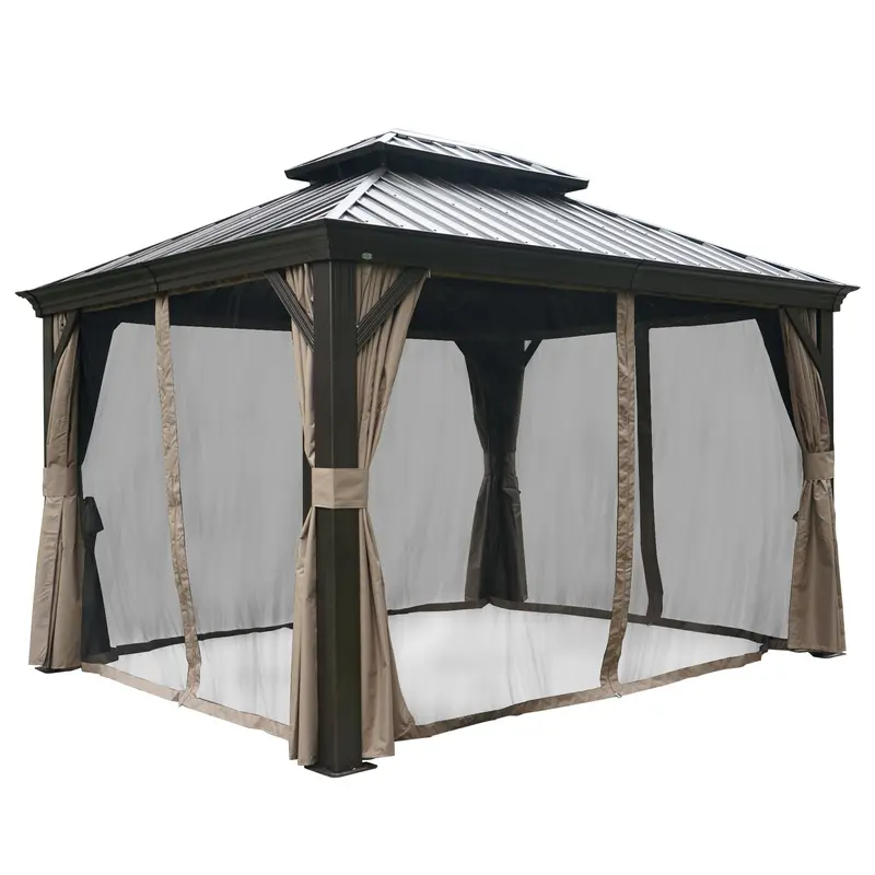 Kozyard Hardtop Gazebo Mosquito Net – Compatible Exclusively With Kozyard Gazebos, 8 Design Options, Final Sale 2