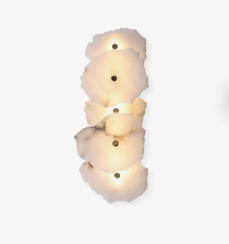 L Modern Lighting Quartz Wall Sconces – Sleek Pair For Ambient Lighting 1