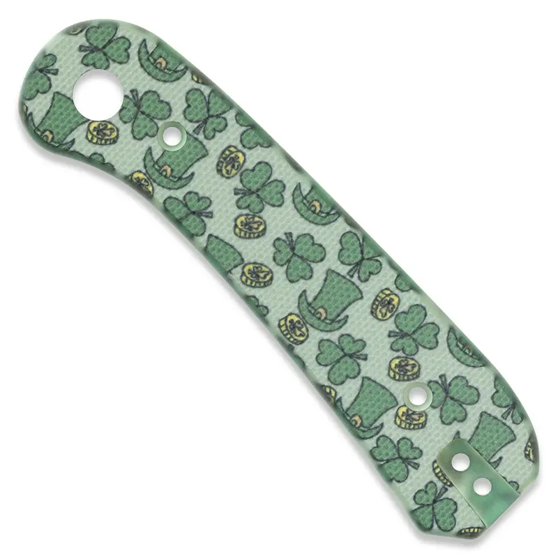 Lander 1 Knife Scales – St. Patrick’S Day Themed Accents 1