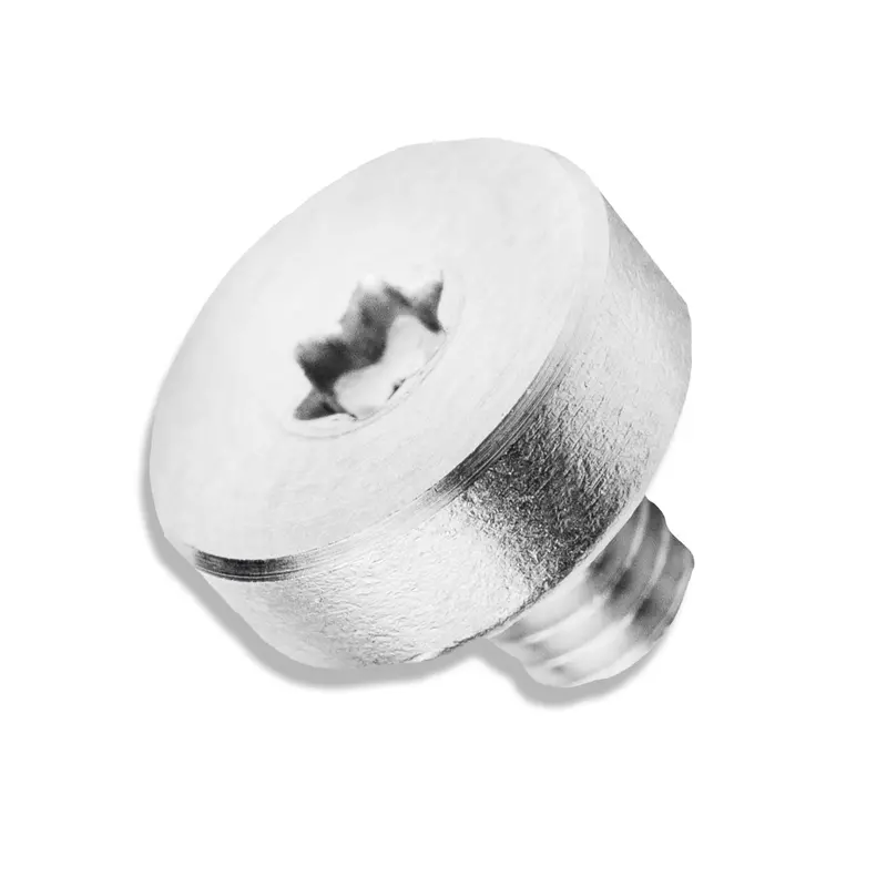Lander 1 Pivot Screw – Satin Finish Precision Fastener 1