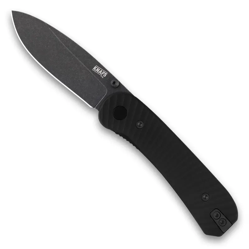 Lander 1 Pocket Knife – Solar Flare Aluminum Edition With S35Vn Blade (Black) 1