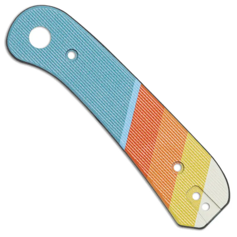 Lander 1 Replacement Scales – ‘Good Vibes’ G10 Inlay 1