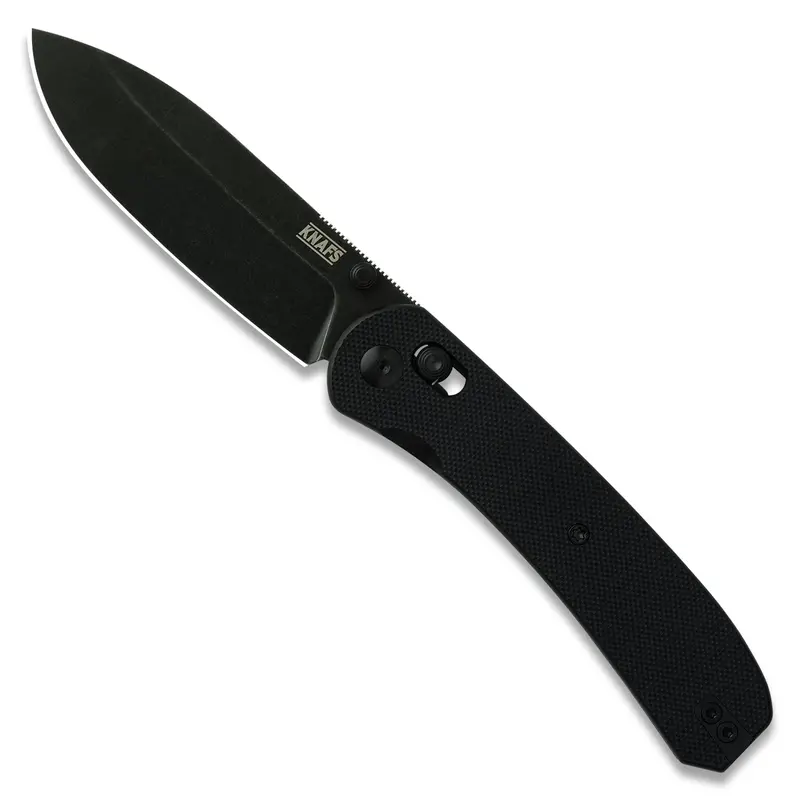 Lander 2 Folding Knife – Black G10 Handle With Clutch Lock System 1