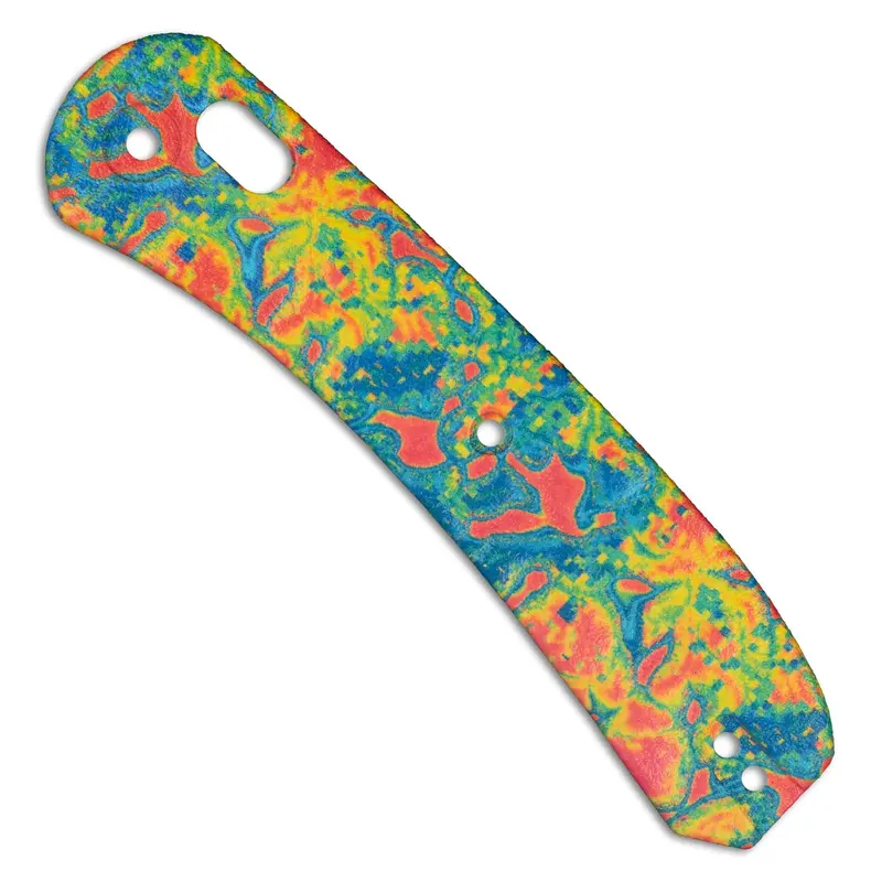 Lander 2 Knife Handle Scales – 3D Heatmap Texture Design 1