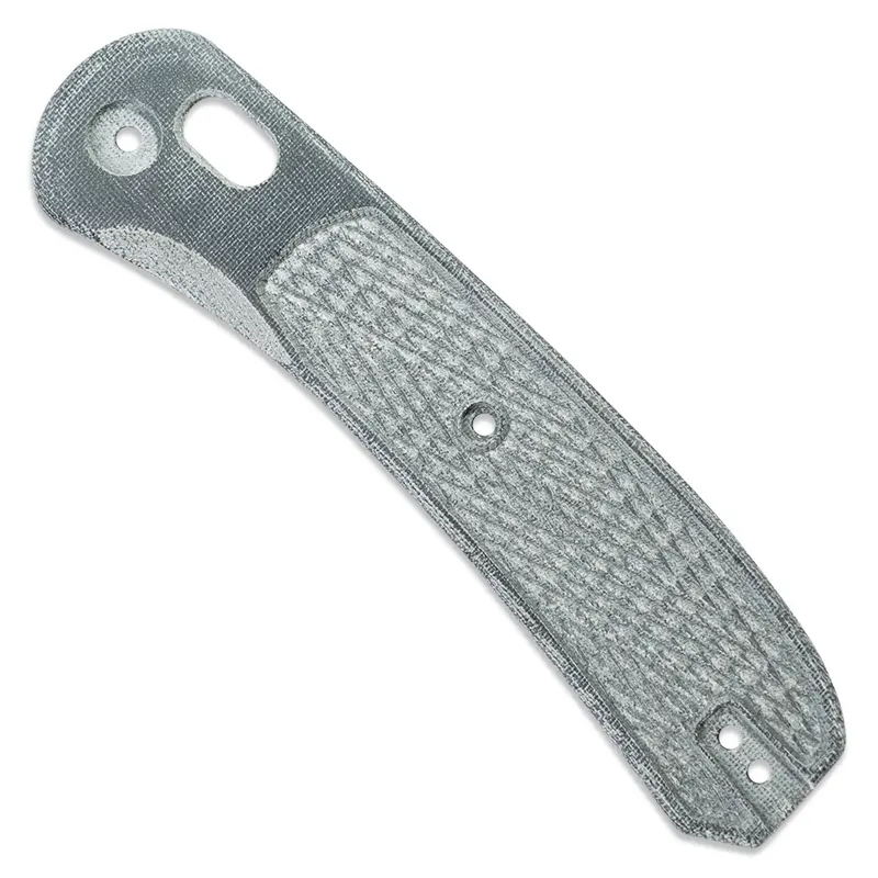 Lander 2 Knife Handle Scales – Classic Micarta With Aggressive Checkered Pattern 1
