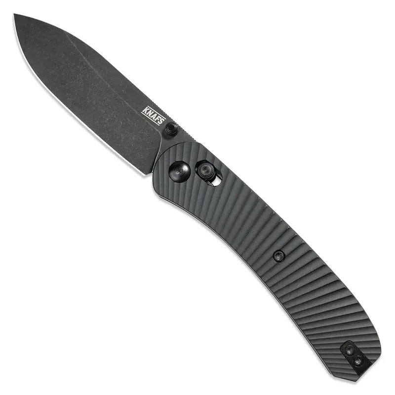 Lander 2 Pre-Assembled Pocket Knife – Solar Flare Anodized Aluminum Scales 5