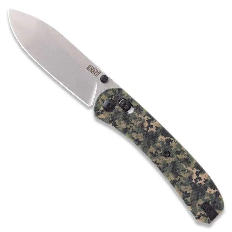 Lander 2 Pre-Built Pocket Knife – Digital Camo Sublimated G10 Scales 1