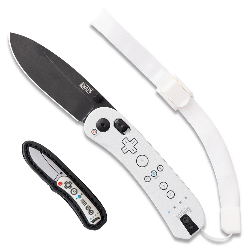 Lander 3 Folding Knife – Landeriimote Special Edition In White Finish 1