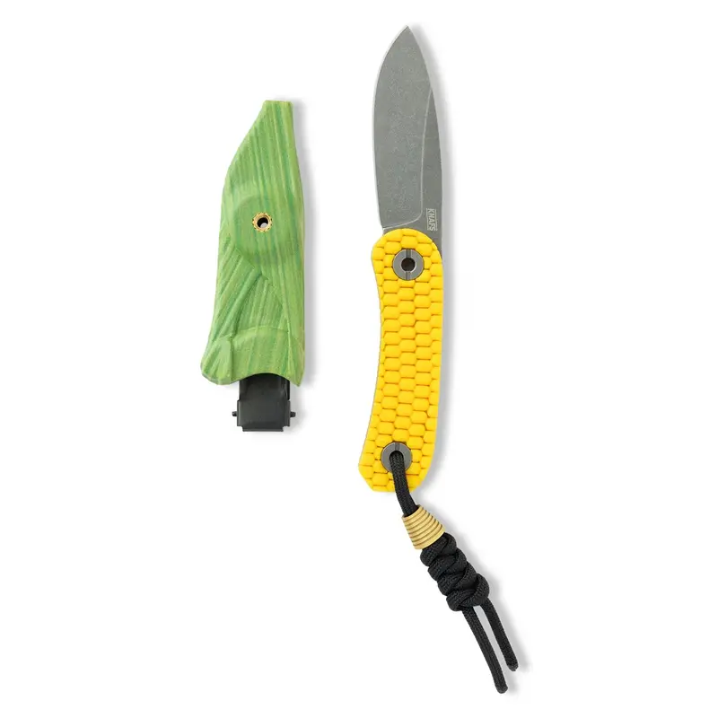 Lander 4 Corn Pre-Assembled Knife Set – Complete With Sheath And Scales 1