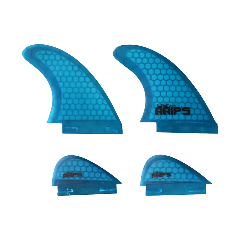Lib Tech Rrip'S Quad Wakesurf Fin Set – Optimized For Wake Foil Boards 1