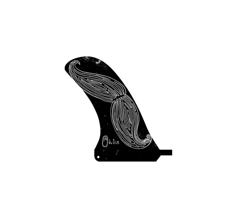 Liquid Force Longboard-Style Wakesurfer Fin 1