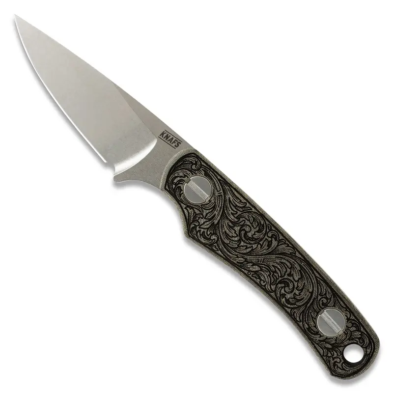 Little Lulu Fixed Blade Knife – Filigree-Engraved Texas Exclusive Edition 1