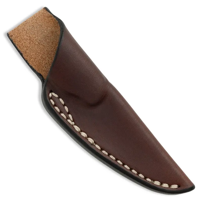 Little Lulu Leather Belt Sheath – Brown Tactical Loop Holster 1