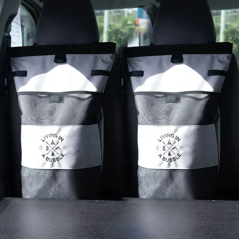 Living In A Bubble Universal 2-Pack Seat Back Utility Organizer Bundle 1
