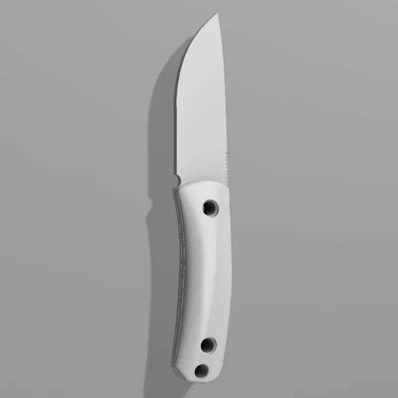 Lulu Fixed-Blade Knife Silhouette – 3D Printable Stl File 1