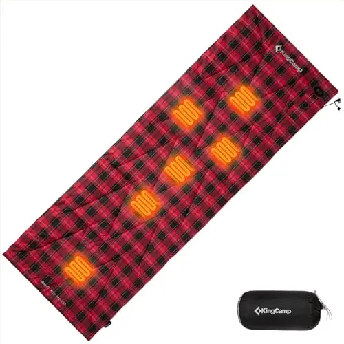 Lunarest Heated Sleeping Bag Liner – Kingcamp 1